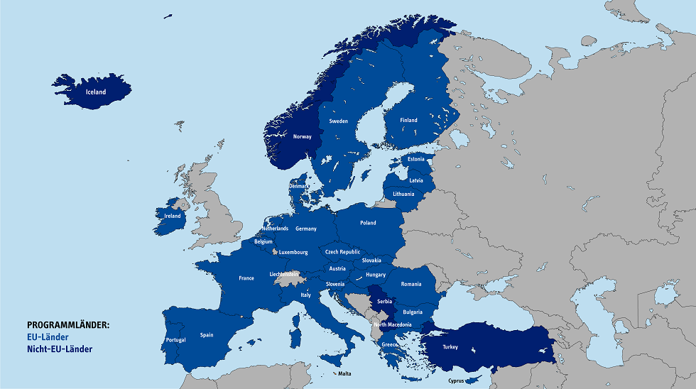 Europa-Karte ab 2023